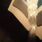 姫路モノリス - 会場向かう階段にとっても大きいシャンデリアがありすごく綺麗でした。
                                