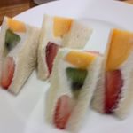 フルーツサンド、ぎっしり！