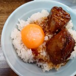 世界はそれを葱と呼ぶんだぜ - ミニレバ丼