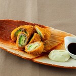 アボカド肉巻きフライ～わさびマヨで～
