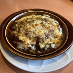 デニーズ - 料理写真:ハンバーグカレードリア