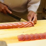 鮨 さいとう - 腹カミ一番