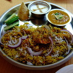 アカーシュ - チキン・ドン・ビリヤニ 1200円（2015年4月）