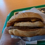 マクドナルド - 手で持った感じ
