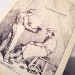 ル・ピックアシエット - メニューの表紙 '15 3月下旬