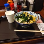 丸亀製麺 - 料理写真:ぶっかけ冷並半額 わかめ入れ過ぎ