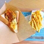 松阪よりみち珈琲 - 料理写真:チーズビーフサンド