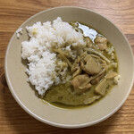 無印良品 - 料理写真:グリーンカレー350円
