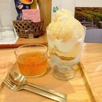 お菓子のじかん ルシエン - 料理写真:横からの図