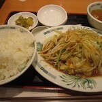 日高屋 - 料理写真:やさい炒め定食