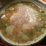 麺や 紡 - 熟成つけ麺400g味玉1050円