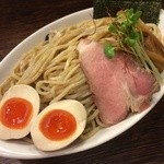 麺や 紡 - 熟成つけ麺400g味玉1050円