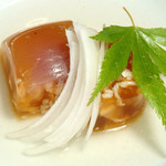 和匠よし乃 - 鱧と玉ねぎ煮こごり