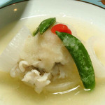 和匠よし乃 - 鱧の玉ねぎ霙煮