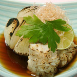 和匠よし乃 - まるごと玉ねぎと鱧の揚げ浸し
