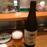 鮨処寿司大 - 寿司 大　ビール　2015年5月