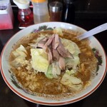 中野麺店 - 辛野菜ラーメン1000円