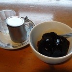 けや木 - セットのコーヒーゼリー