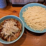 つけそば屋 麺楽 - 野菜入り　大盛り　1,100円