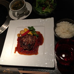 米沢牛ハンバーグランチ1500円