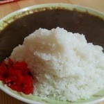 ムルギー - 大盛のご飯