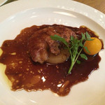 BANK BOOK BAR - フォアグラステーキ(¥1280)