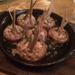 BANK BOOK BAR - マッシュルームのアヒージョ(¥680)