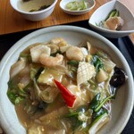 ふじかけ - 料理写真:海鮮あんかけ焼きそば