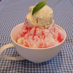 クレープ ボンボン - 夏季限定(７月～発売)いちごみるくかき氷