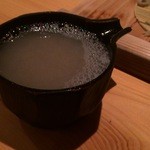 蕎麦切り大城 - 蕎麦湯～