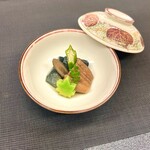 本郷 - 秋茄子と煮穴子