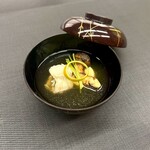 本郷 - 松茸と鱧のお吸い物
