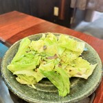 幸あれ。 - アンチョビ　　キャベツ