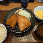 とんから亭 - 料理写真:アジフライ定食