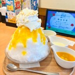ココス - 追いマンゴーとミルクをかける
