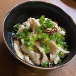 焼鳥ごだいば - 鶏皮ポン酢