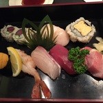 橘すし - 特上握り！赤身もトロも、ホタテもウニもどれも美味しい！