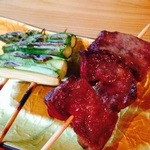 串焼き 律 - アスパラ、タン！