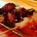 串焼き 律 - バラ、アカセン、シマ腸！