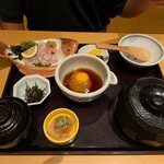 郷土和食 銀次郎 - 愛媛県産宇和島鯛めし定食