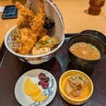 郷土和食 銀次郎 - 天丼定食