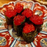 青森 帆立家 - すじこ巻き