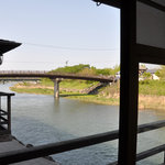 五十鈴川カフェ - 座敷からの眺めは格別！