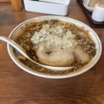 博多ラーメン　龍ノ髭　 - 料理写真:背脂煮干しそば1100円
