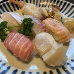 寿司 和食 みらく - 料理写真:にぎりアップ