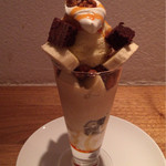 お茶とお菓子まやんち - キャラメルパフェ