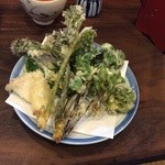 そばきり 萬屋町 助六 - 天ぷら:山菜