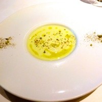 IL PINOLO 銀座 - 枝豆の冷製ポタージュスープ