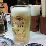 中国ラーメン揚州商人 - 生ビール \550