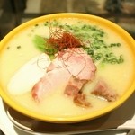 Japanese Ramen Noodle Lab Q - 2015 #100 ★Ｑ ＠白湯 ／塩 ￥850